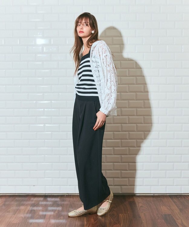 GRACE CONTINENTAL コードレースフーディ ホワイト