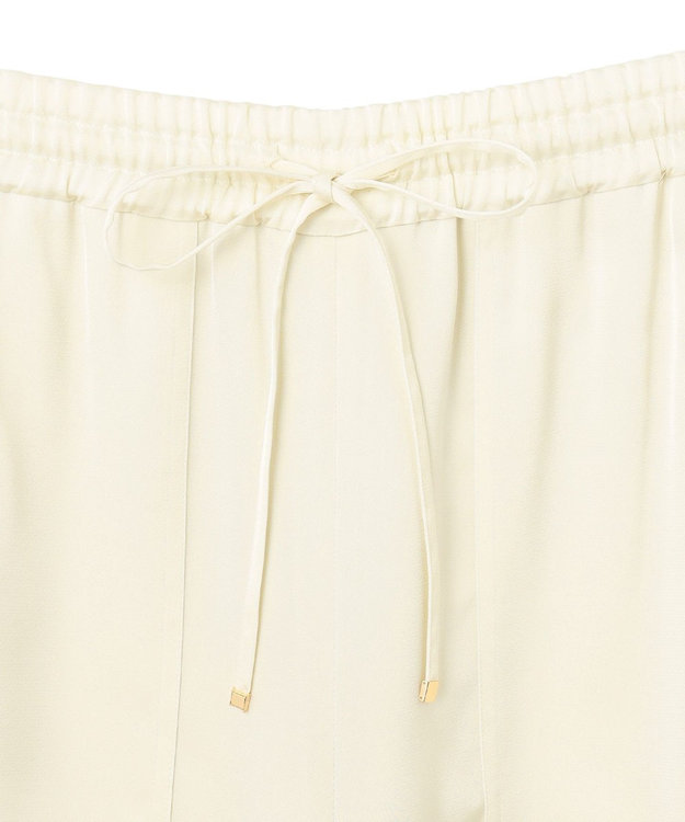 GRACE CONTINENTAL サテンワークパンツ キナリ