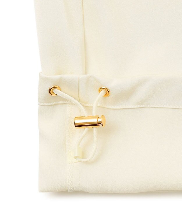 GRACE CONTINENTAL サテンワークパンツ キナリ