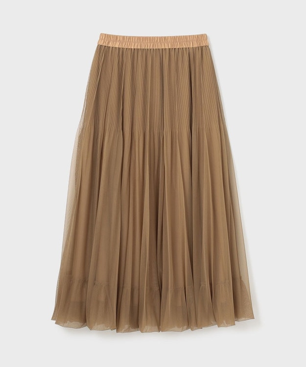 GRACE CONTINENTAL チュールバルーンスカート ベージュ