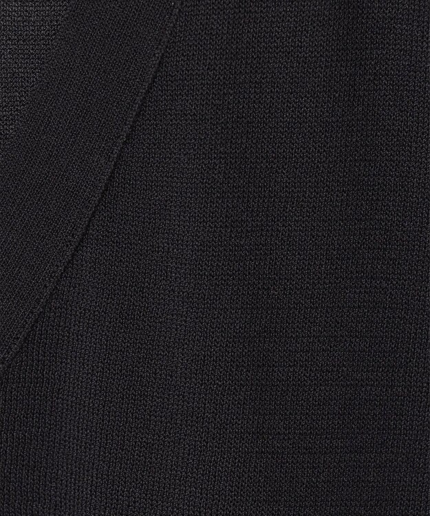 GRACE CONTINENTAL ショートドルマンニットカーディガン ブラック