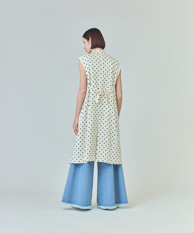 GRACE CONTINENTAL ドットジレドレス キナリ