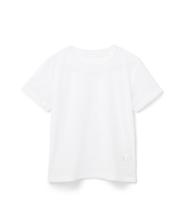 GRACE CONTINENTAL シアークルーカットトップ ホワイト