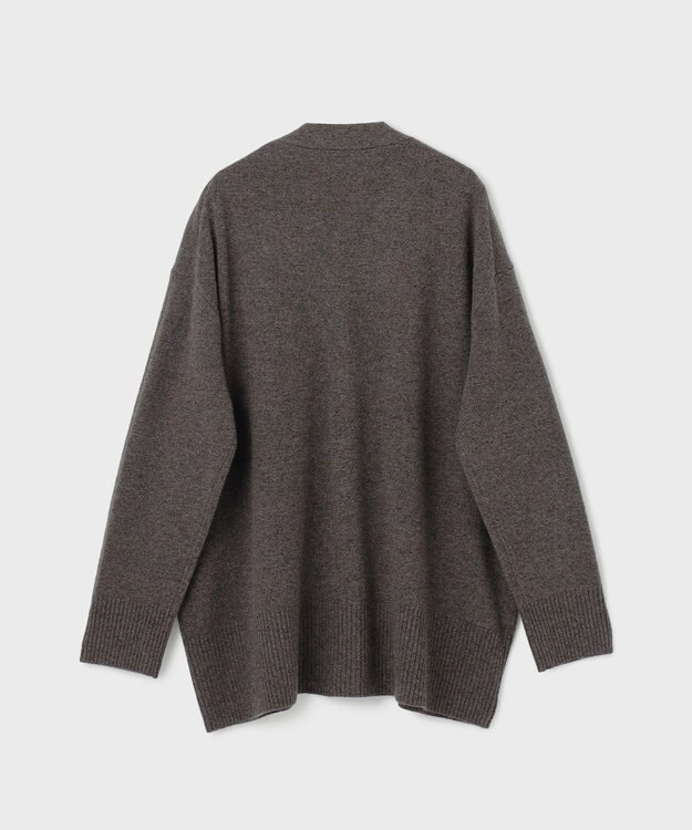 GRACE CONTINENTAL クーマラムニットカーディガン ブラウン