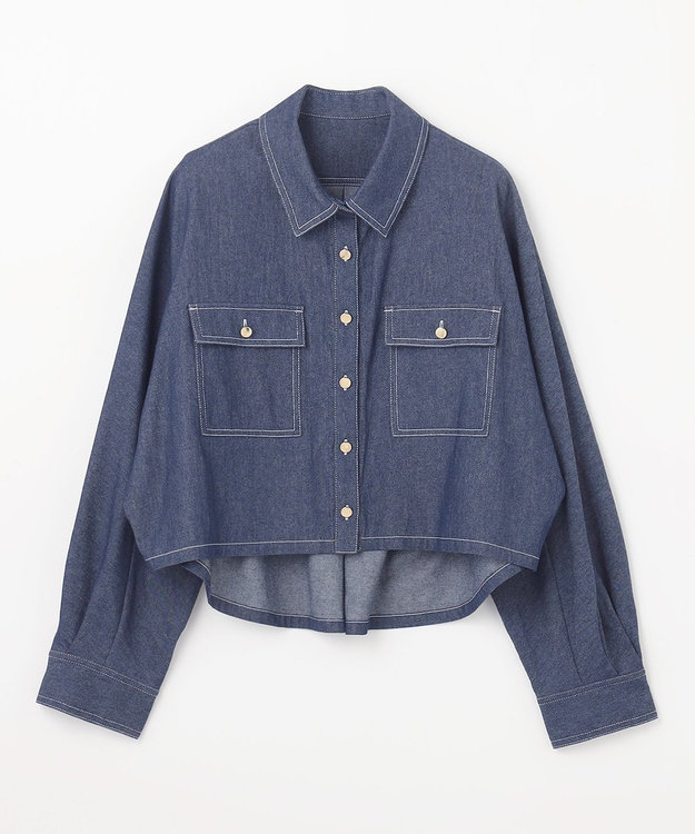 GRACE CONTINENTAL セットデニムワンピース インディゴ