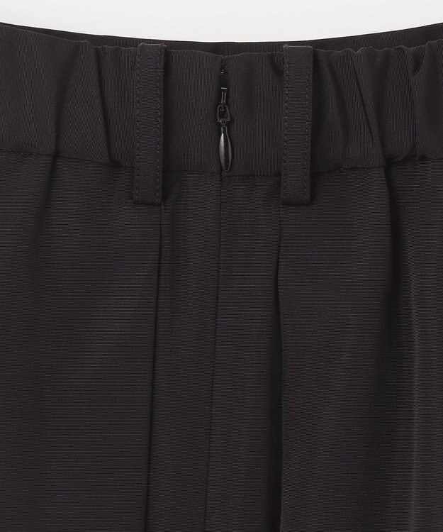 GRACE CONTINENTAL グログランタックフレアスカート ブラック