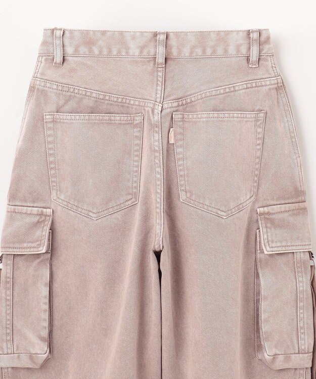 GRACE CONTINENTAL コクーンデニムカーゴパンツ グレー