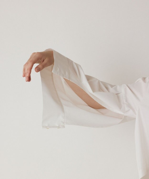 GRACE CONTINENTAL ビッグスリーブシャツ ホワイト