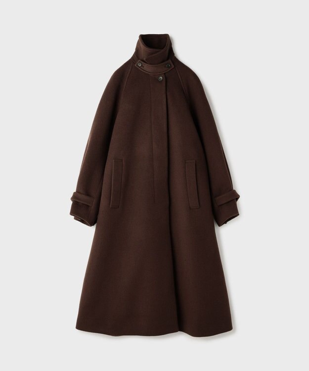GRACE CONTINENTAL ショートビーバーコート ブラウン