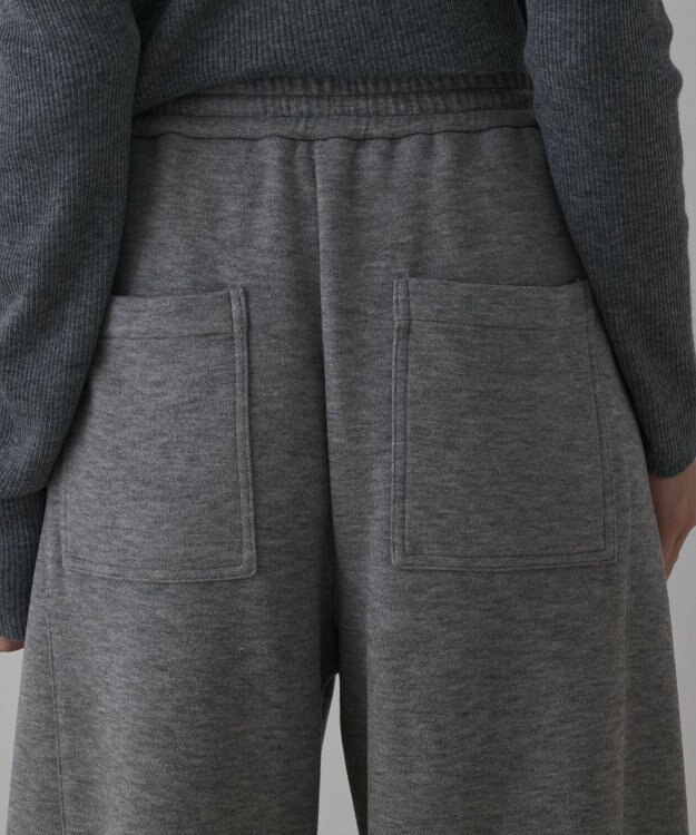 GRACE CONTINENTAL エッグラインカットパンツ グレー