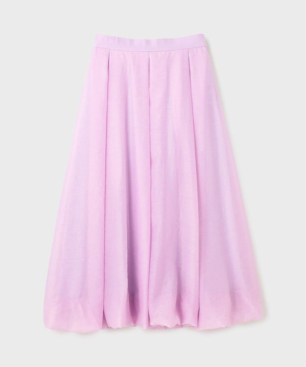 GRACE CONTINENTAL バルーンシアースカート ラベンダー