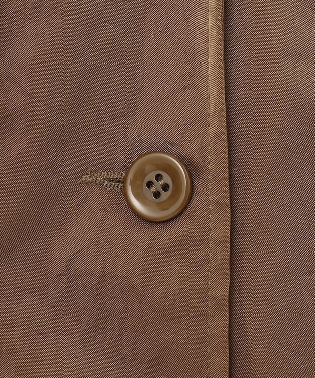 GRACE CONTINENTAL クロップドミリタリージャケット カーキ