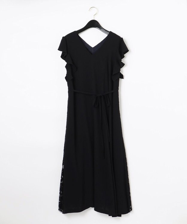 GRACECONTINENTAL バックプリーツトレンチワンピース　ジレ バックレースドレス / GRACE CONTINENTAL | GRACE CONTINENTAL
