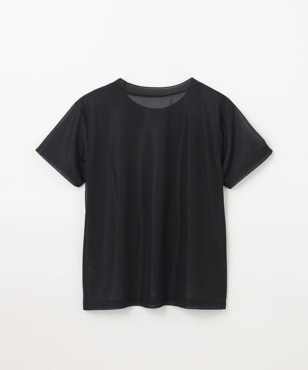 GRACE CONTINENTAL シアークルーカットトップ ブラック