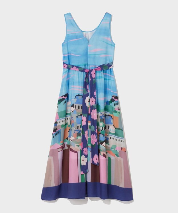 GRACE CONTINENTAL リゾートプリントマキシ マルチ