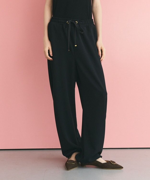 GRACE CONTINENTAL ジャージジョガーパンツ ブラック