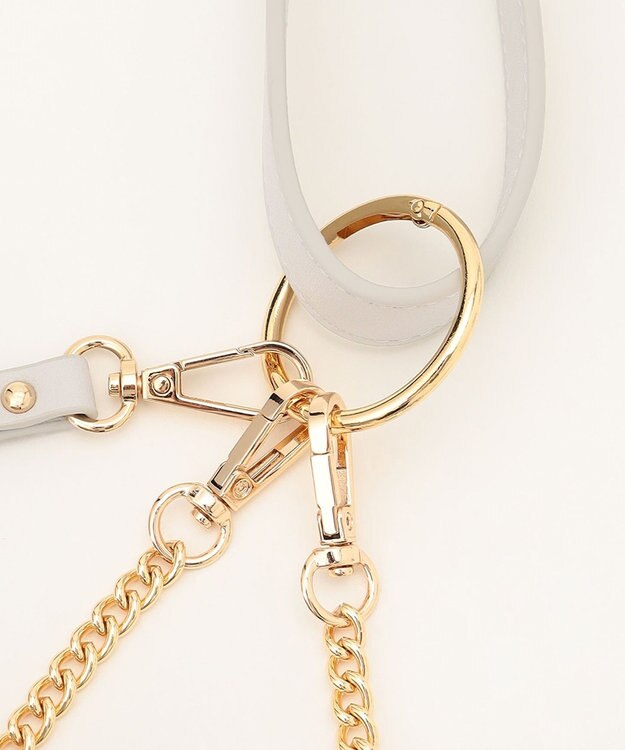 GRACE CONTINENTAL マルチストラップバッグ グレー