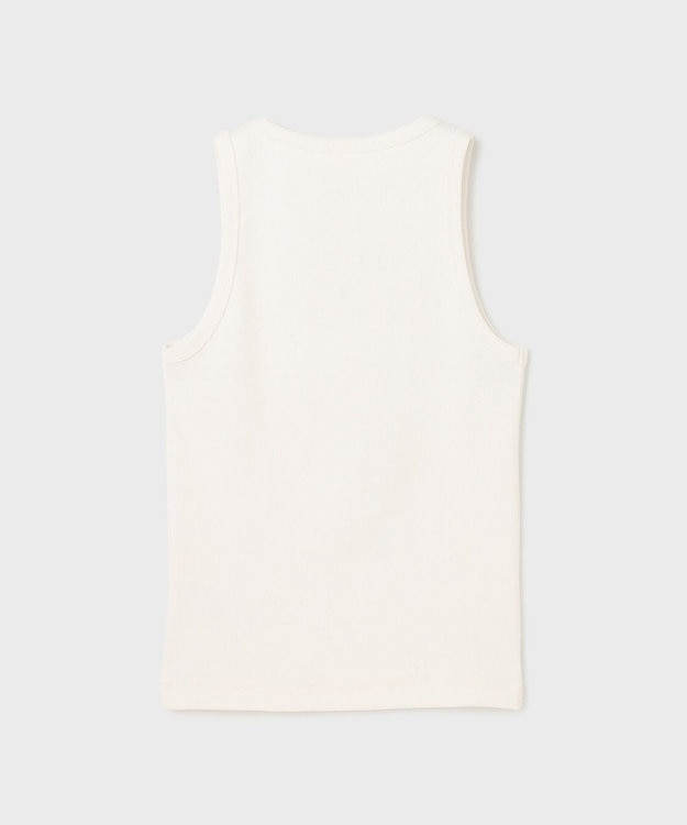 GRACE CONTINENTAL テレコカットトップ ホワイト