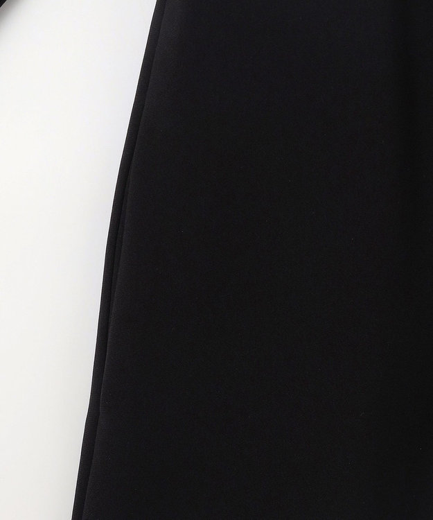 GRACE CONTINENTAL ダブルクロスドレス バイカラー