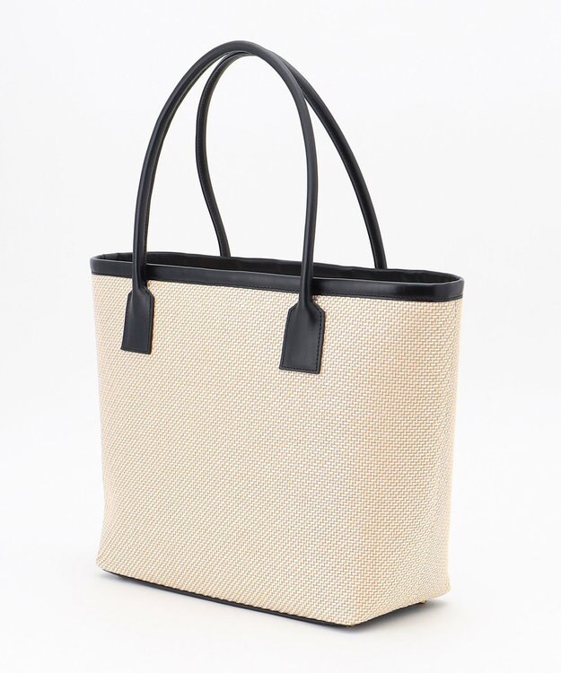 GRACE CONTINENTAL Jute-likeToteBag ブラック