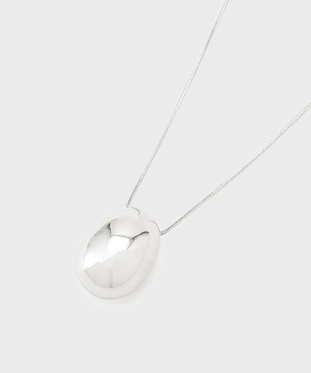 GRACE CONTINENTAL チャンキートップネックレス シルバー