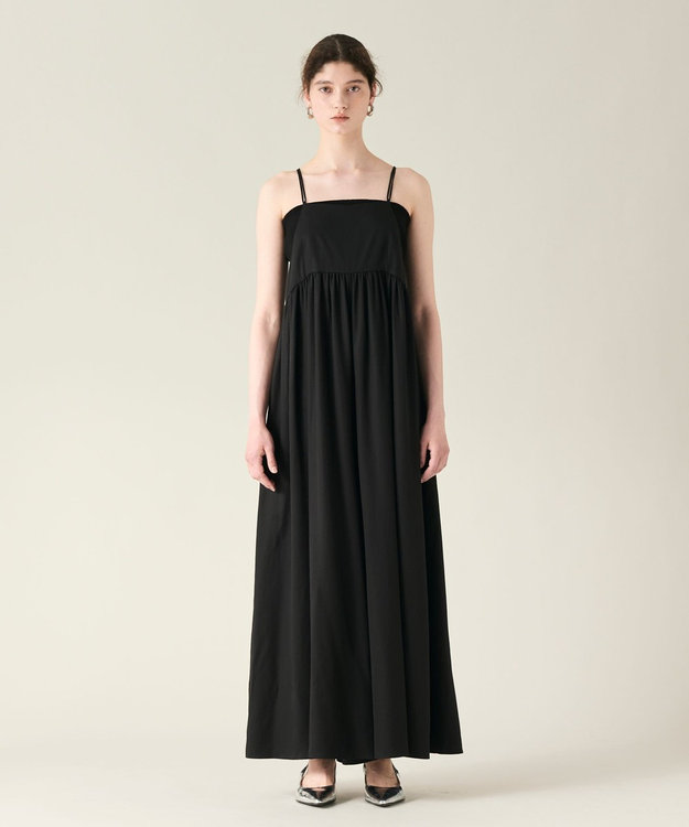 GRACE CONTINENTAL アメスリキャミサロペット ブラック