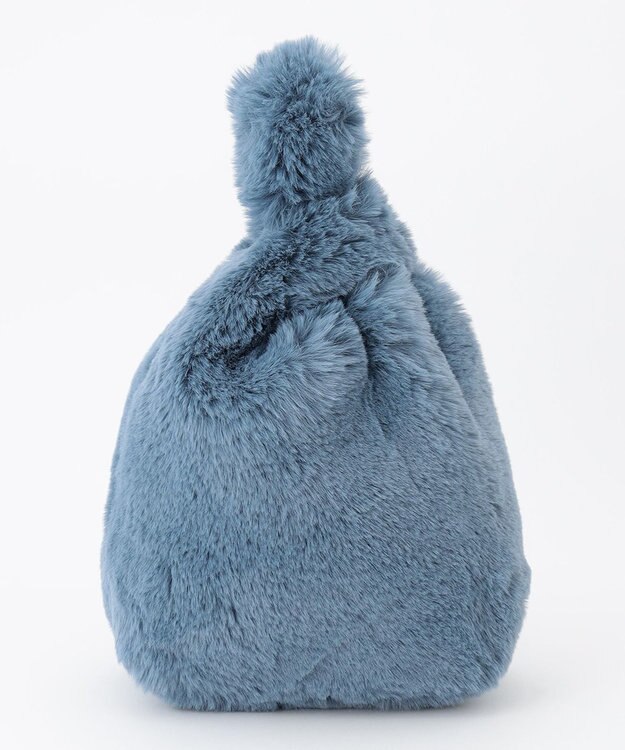 GRACE CONTINENTAL マルシェエコファーバッグ ブルー