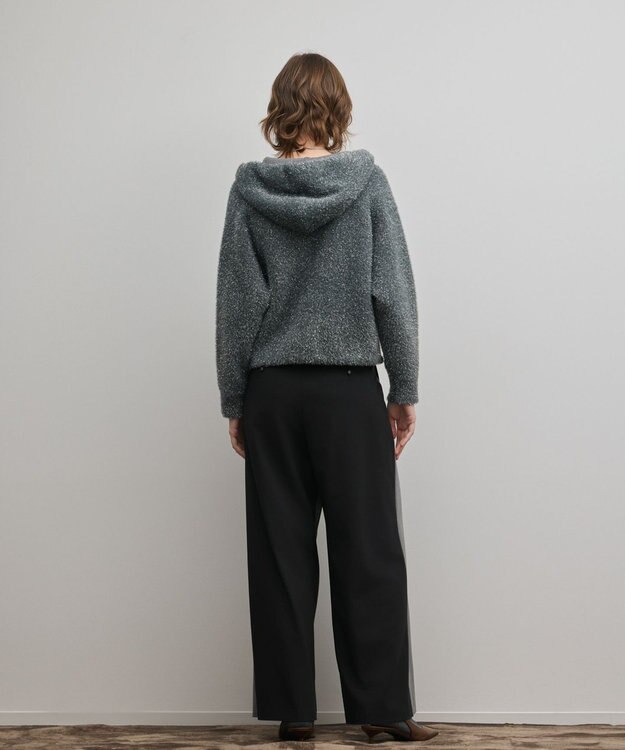 GRACE CONTINENTAL ラップワイドパンツ グレー