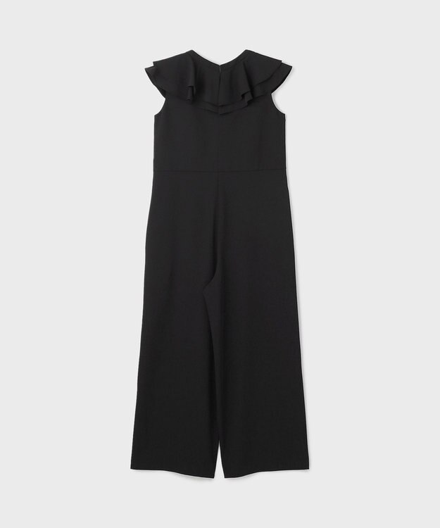 GRACE CONTINENTAL フリルサロペット ブラック