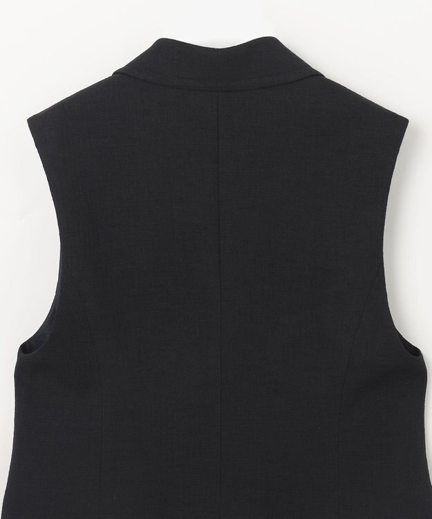 GRACE CONTINENTAL ブッチャーテーラーベスト ブラック