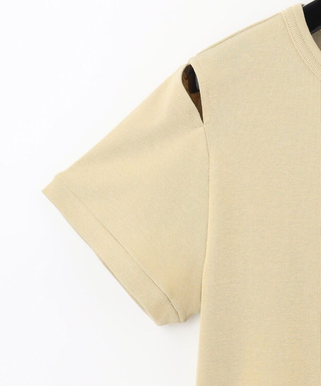 GRACE CONTINENTAL フライスTシャツ ベージュ