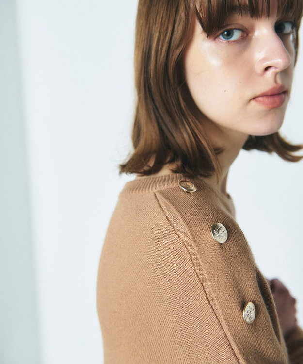 ニットプリーツフレアワンピース★グレースコンチネンタル★完売品 レースプリーツフレアワンピース （ドレス）｜GRACE CONTINENTAL