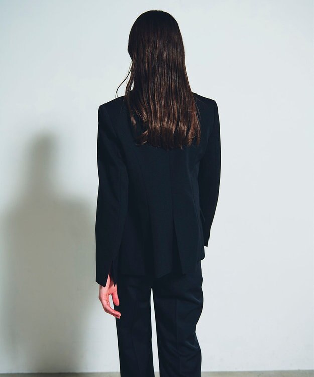 GRACE CONTINENTAL WOOLコンシャスジャケット ブラック