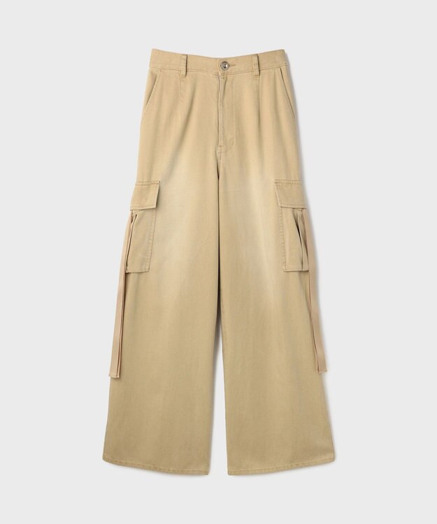 GRACE CONTINENTAL リュウカツイルカーゴパンツ ベージュ