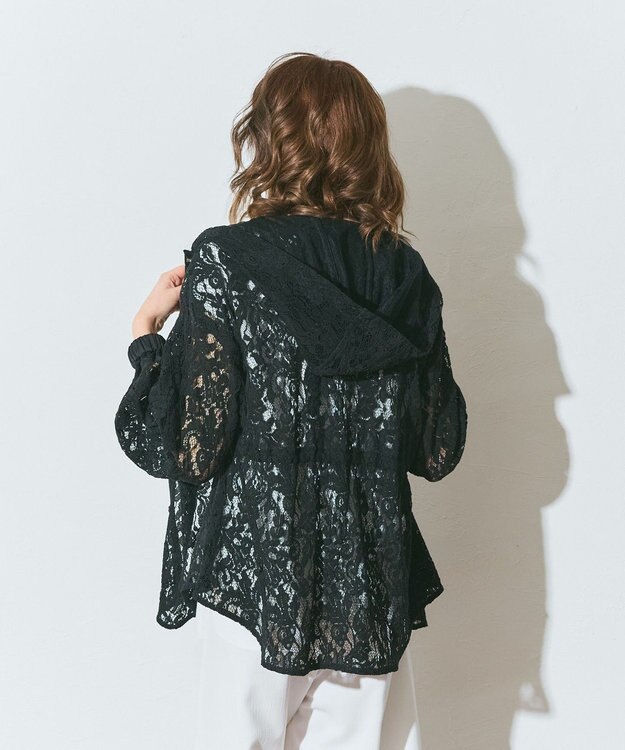 GRACE CONTINENTAL コードレースフーディ ブラック