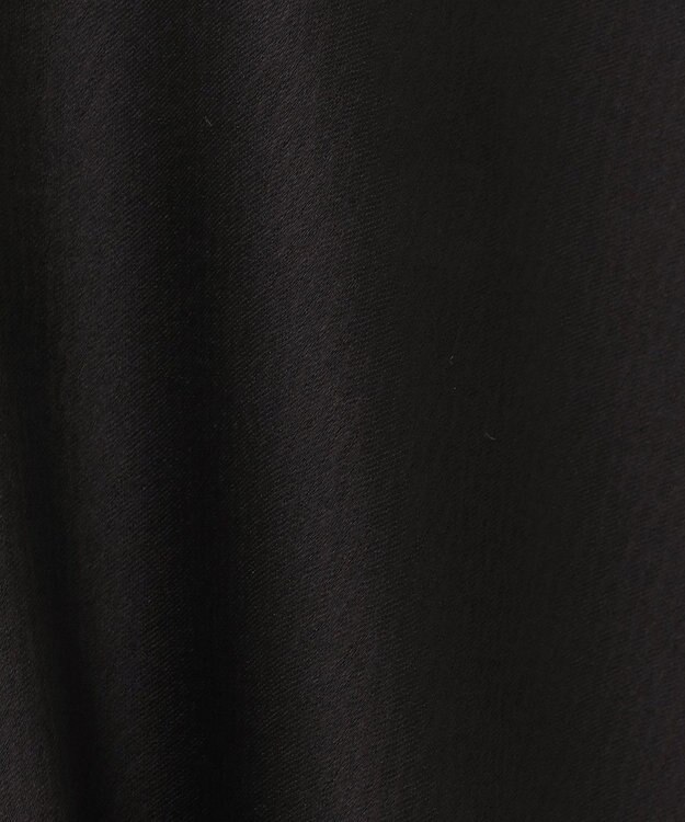 GRACE CONTINENTAL サテンバイアスロングスカート ブラック