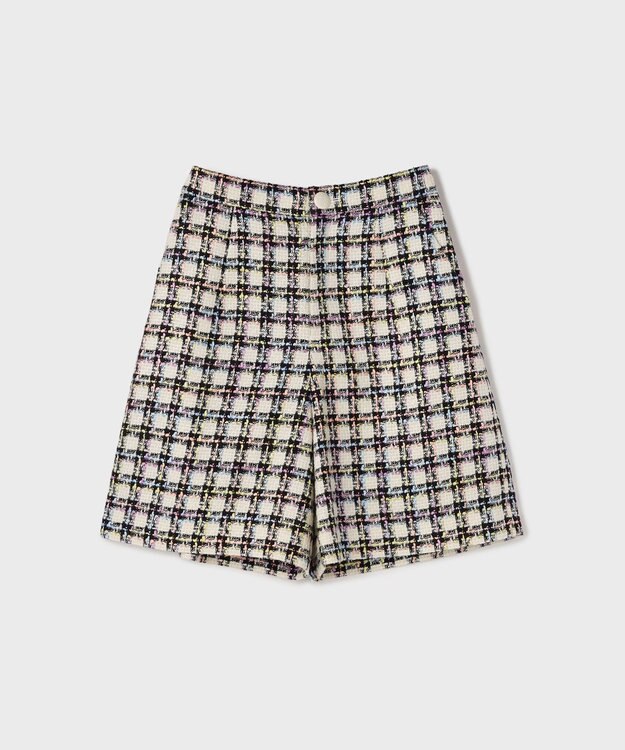 GRACE CONTINENTAL ツイードショートパンツ ブラック