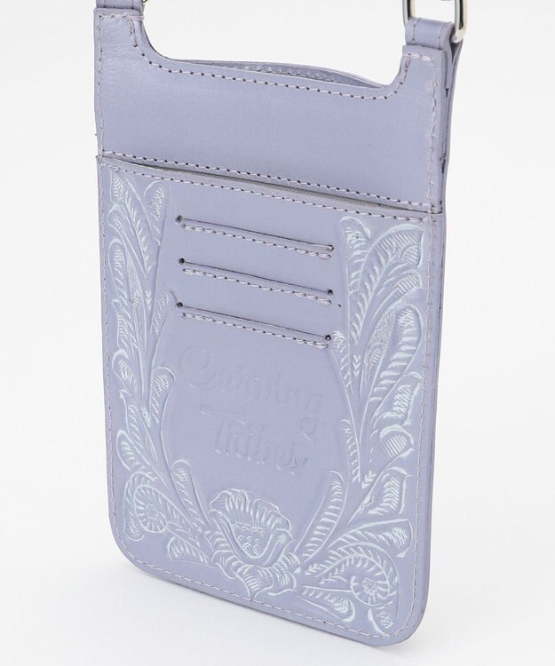 GRACE CONTINENTAL Mobile Shoulder Bag パープル