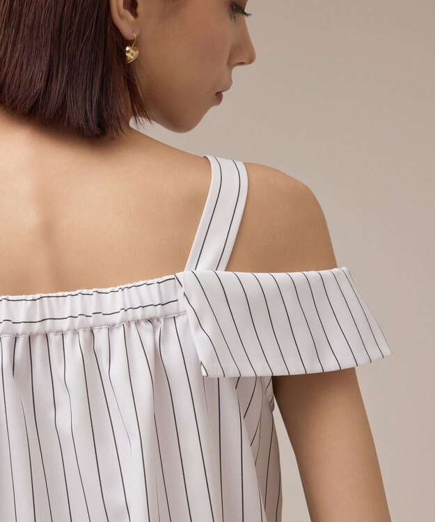 GRACE CONTINENTAL シャツキャミソール ホワイト