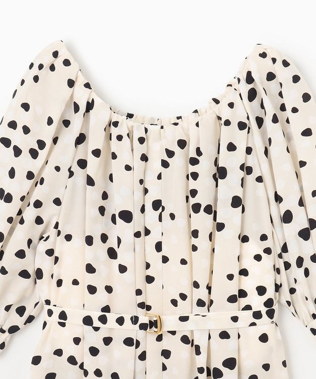 GRACE CONTINENTAL ランダムハートドレープワンピース キナリ