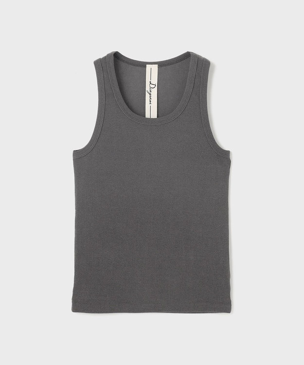 GRACE CONTINENTAL テレコカットトップ グレー