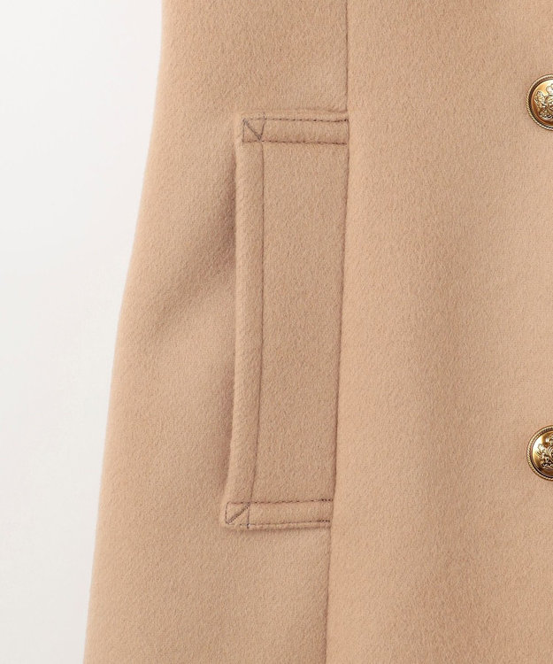 GRACE CONTINENTAL ウールチェスターコート キャメル