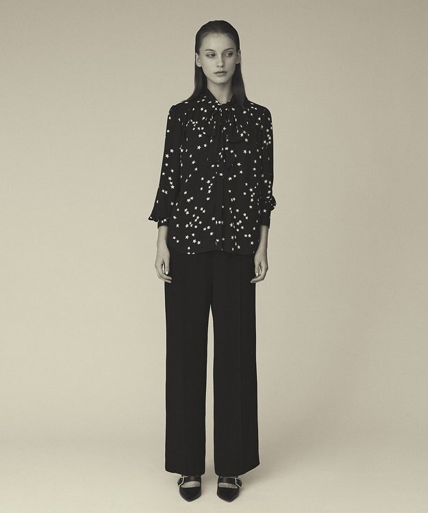 GRACE CONTINENTAL 【ドラマ着用】エトワールボウブラウス ブラック