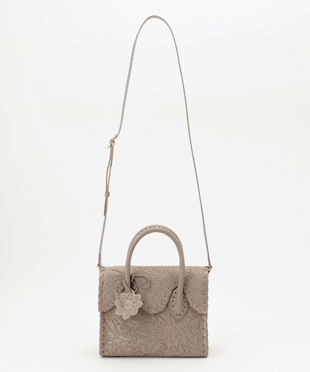 GRACE CONTINENTAL RollingSTBag グレージュ