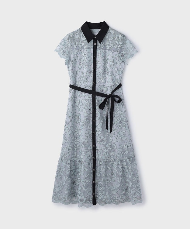 チュールフラワー刺繍ワンピース / GRACE CONTINENTAL | GRACE
