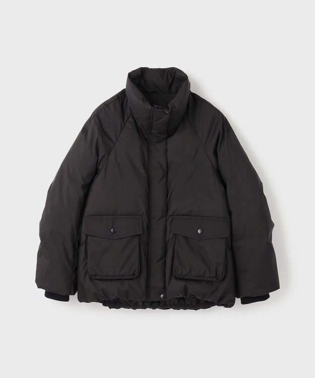 GRACE CONTINENTAL スタンドカラーダウンジャケット ブラック