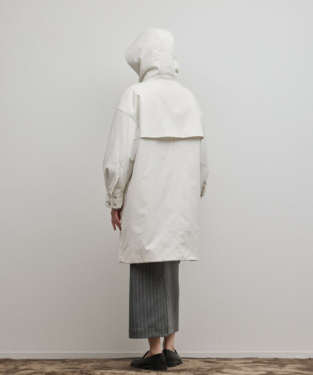 GRACE CONTINENTAL パディングマルチwayコート ホワイト