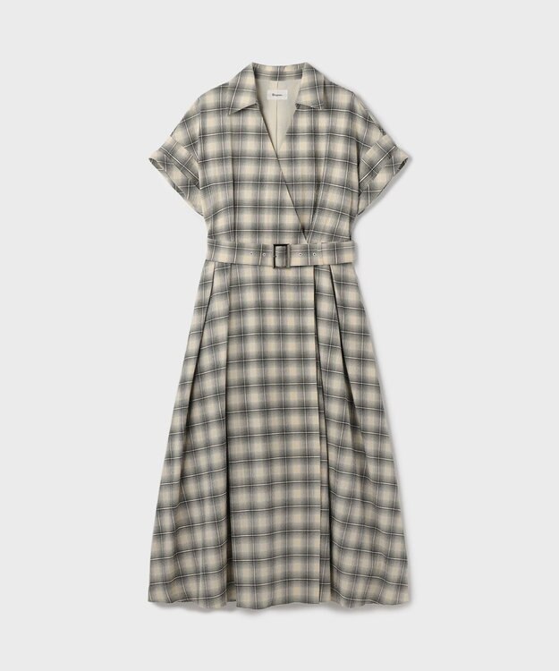 GRACE CONTINENTAL ラップフレアワンピース キナリ
