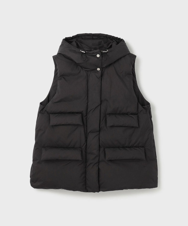 GRACE CONTINENTAL ダウンジレジャケット ブラック