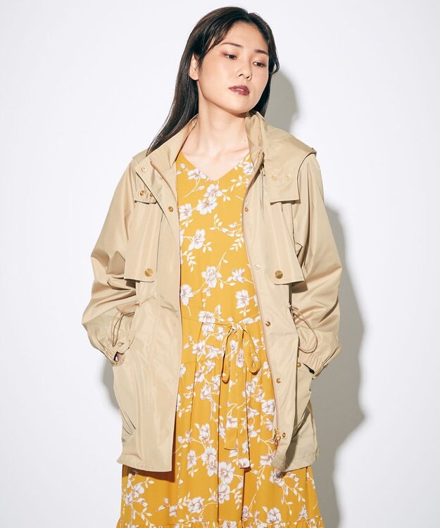 GRACE CONTINENTAL 【LIFE STYLE WEAR】マウンテンパーカーG ベージュ